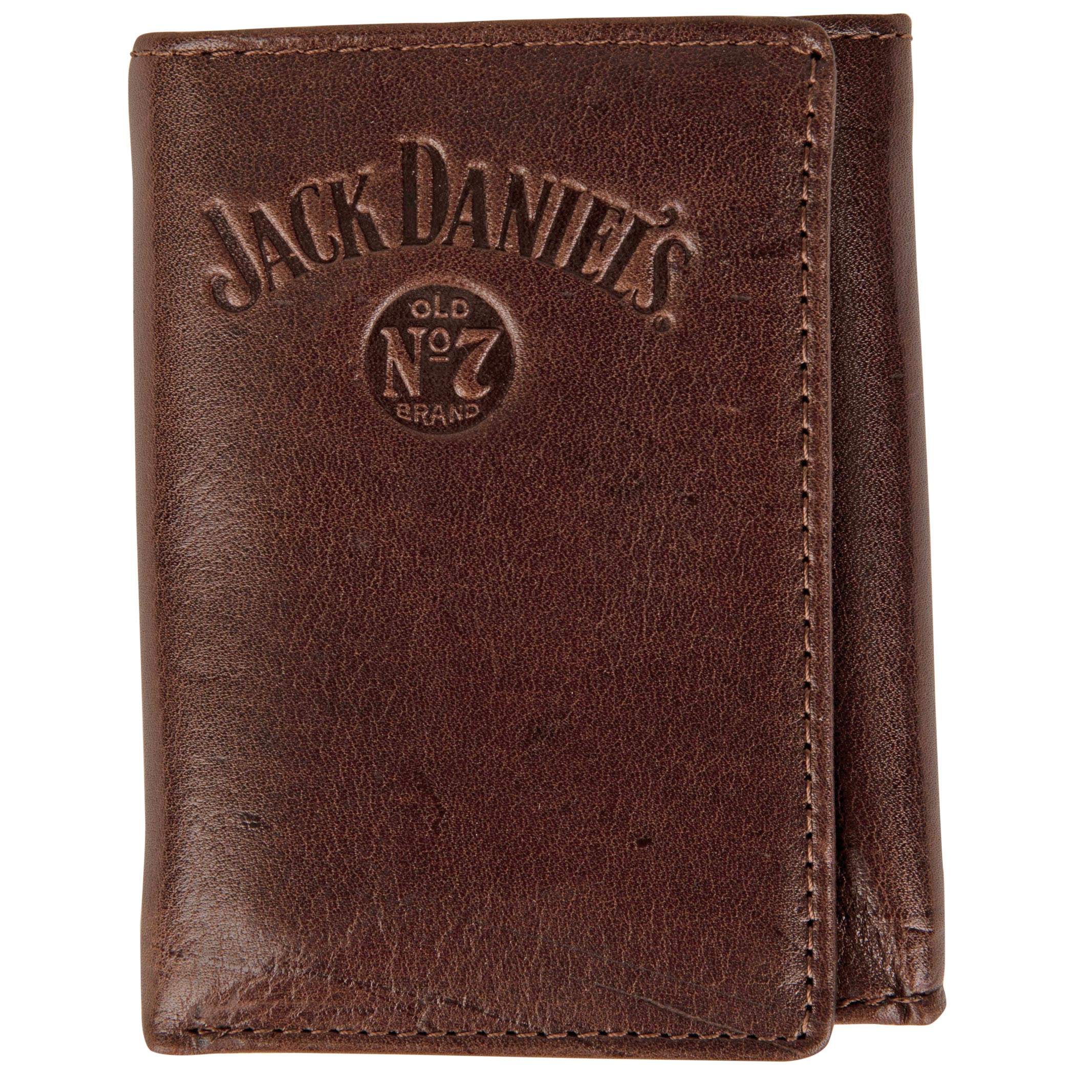 Jack Daniels Brown Old No. 7 Tri-Fold Wallet